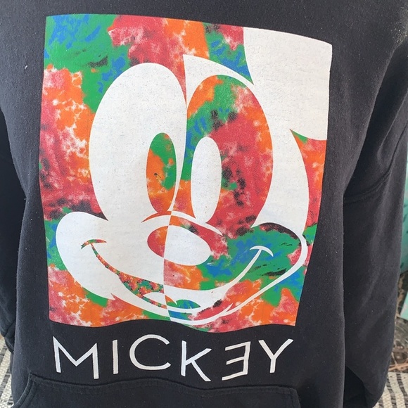 Gently Loved Disney X Neff Mickey Unisex Hoodie XL Missing Draw String - Picture 2 of 7